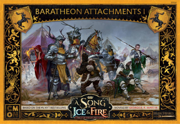 Baratheon Attachments 1 (expansão em INGLÊS para o jogo de miniaturas Song of Ice and Fire) - Image 3