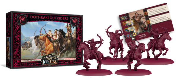 Dothraki Outriders (expansão em INGLÊS para o jogo de miniaturas Song of Ice and Fire)