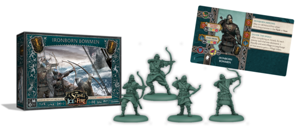 Greyjoy Heroes #1 (expansão em INGLÊS para o jogo de miniaturas Song of Ice and Fire)